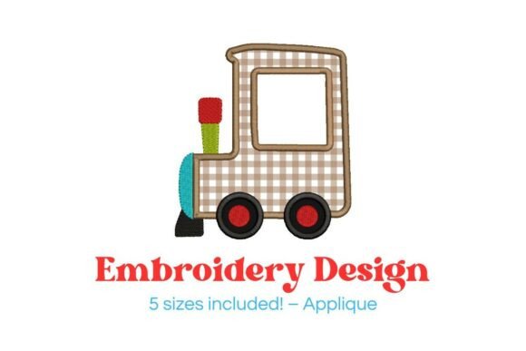 Appliqué Train Embroidery: A Designer's Review