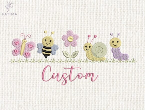 Personalized Garden Insects Embroidery Review