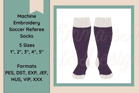Soccer Socks Embroidery Design Review