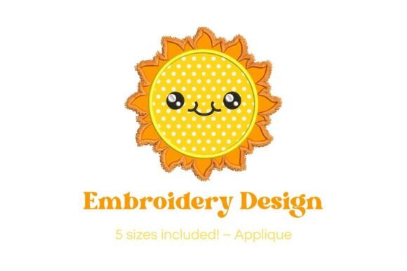 Sun Applique Embroidery Design Review